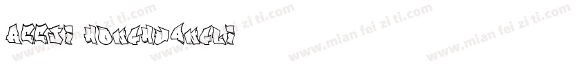 REEJI HonghuangLi字体转换